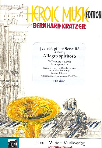 Allegro spirituoso für Piccolotrompete  und Klavier  
