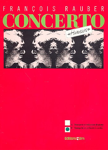 Concerto Humeurs für Trompete und&nbsp;&nbsp;Streichorchester&nbsp;&nbsp;Partitur