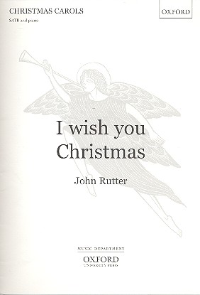 I wish you Christmas   for mixed chorus and instruments  vocal score