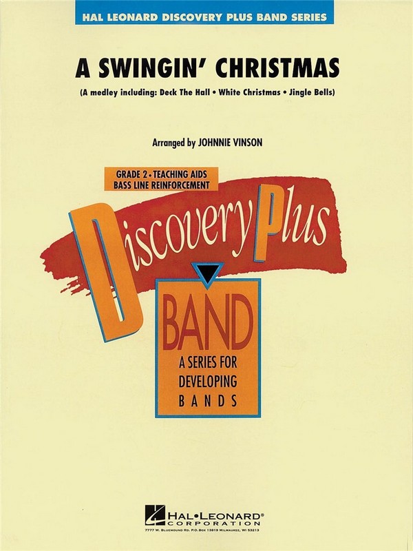 A swingin' Christmas for concert band&nbsp;&nbsp;score and parts&nbsp;&nbsp;