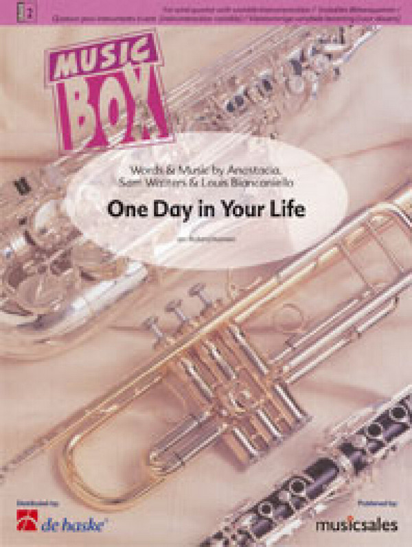 One Day in your life for wind quartet&nbsp;&nbsp;(variable instrumentation)&nbsp;&nbsp;score and parts