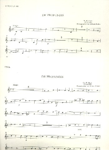 De Profundis&nbsp;&nbsp;für gem Chor und Orchester&nbsp;&nbsp;Harmonie