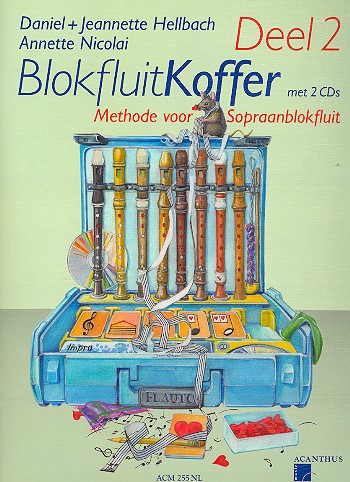 Blokfluitkoffer vol.2 (+2 CD's)  for sopraanblokfluit (nl)  