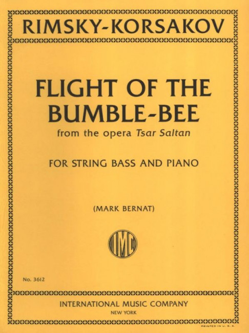 Flight of the Bumble Bee&nbsp;&nbsp;for string bass and piano&nbsp;&nbsp;