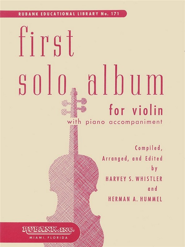First solo Album  for violin and piano  