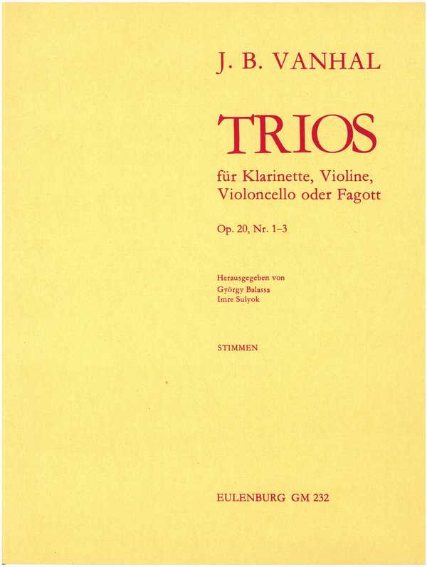 Trios op.20 Nr.1-3