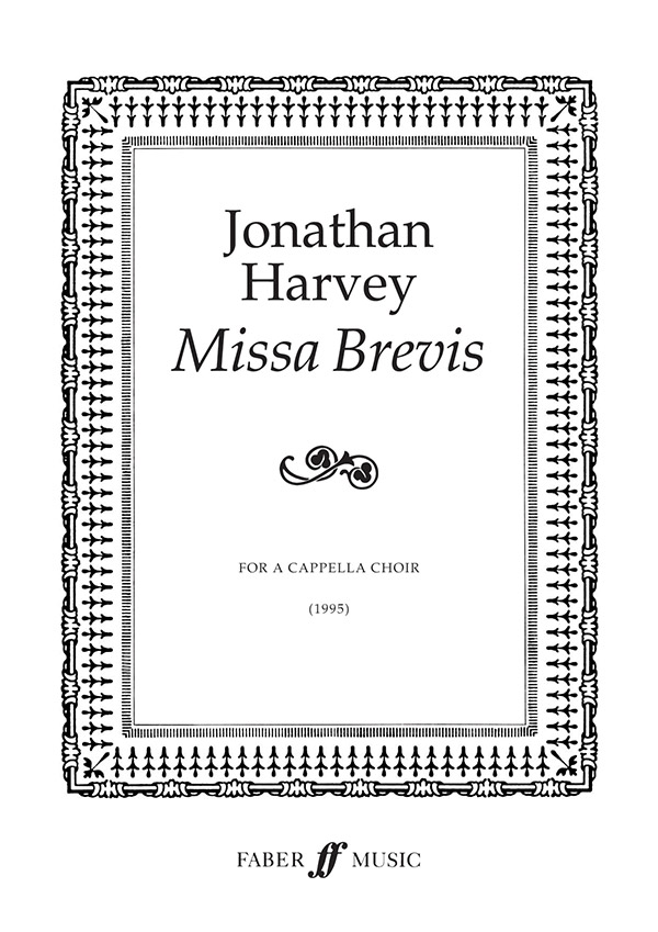 Missa brevis for mixed chorus a cappella  score  