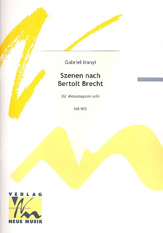 Szenen nach Bertold Brecht  für Mezzosopran  