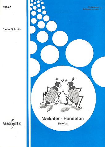 Maikäfer - Hanneton  für Akkordeonorchester  Akkordeon 1 und 2