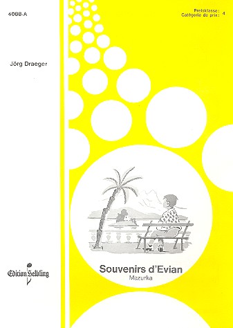Souvenirs d'Evian  für Akkordeonorchester  Akkordeon 1 und 2