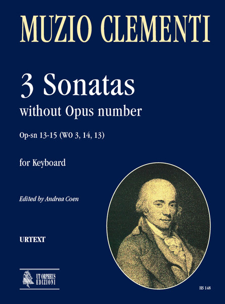 3 Sonatas without Opus Number  for keyboard  