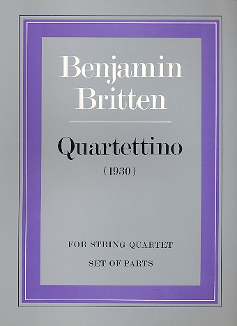 Quartettino for string quartet&nbsp;&nbsp;parts&nbsp;&nbsp;