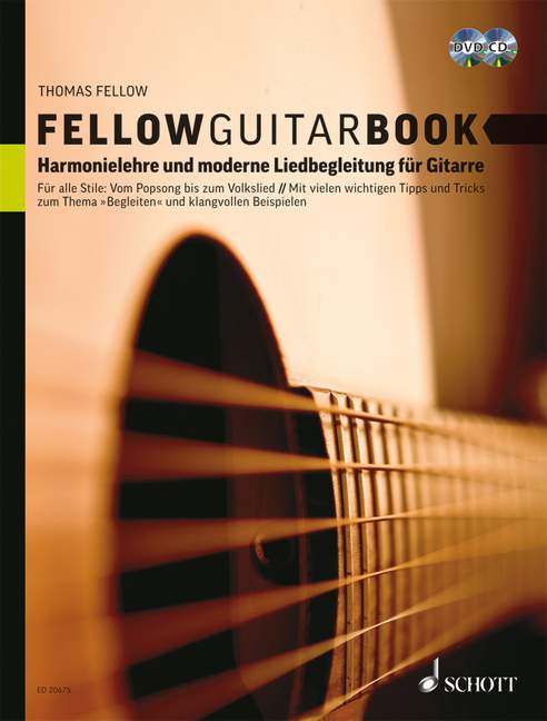 Fellow Guitar Book (+CD +DVD)&nbsp;&nbsp;für Gitarre (dt)&nbsp;&nbsp;