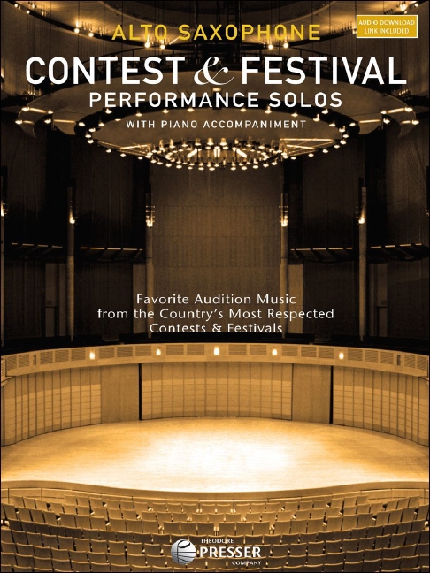 Contest & Festival (+CD)&nbsp;&nbsp;for alto saxophone and piano&nbsp;&nbsp;