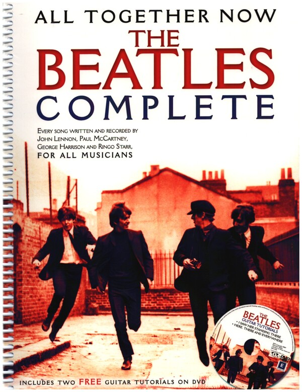 The Beatles complete (+DVD) All together now&nbsp;&nbsp;melody line/lyrics/chords&nbsp;&nbsp;Songbook