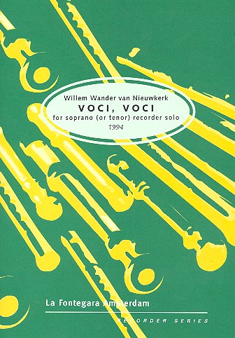 Voci voci  für Sopranblockflöte (Tenorblockflöte)  