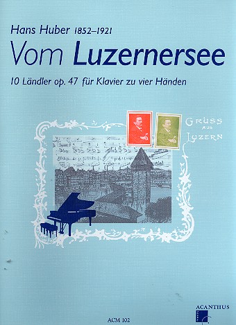 Vom Luzernersee op. 47 (+CD)  für Klavier 4 Händen  