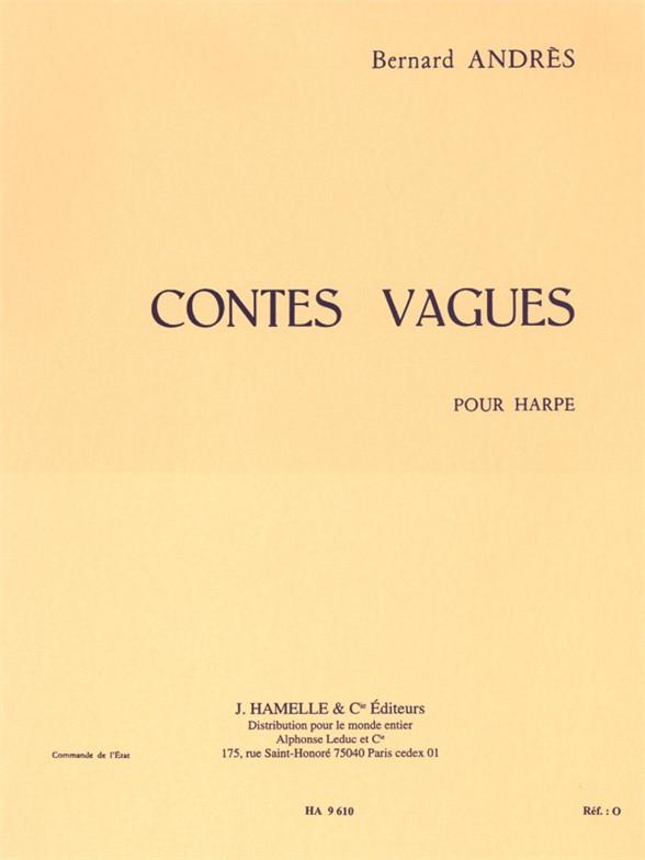 Contes vagues pour harpe    