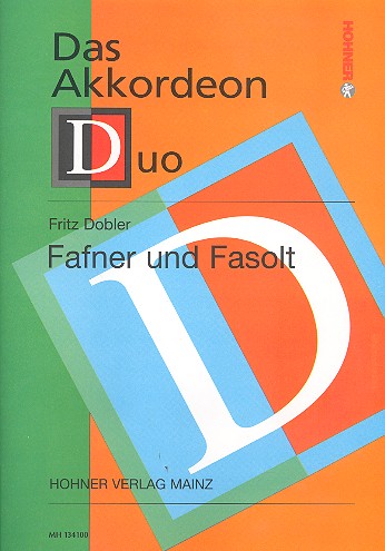 Fafner und Fasolt  für 2 Akkordeons  Spielpartitur