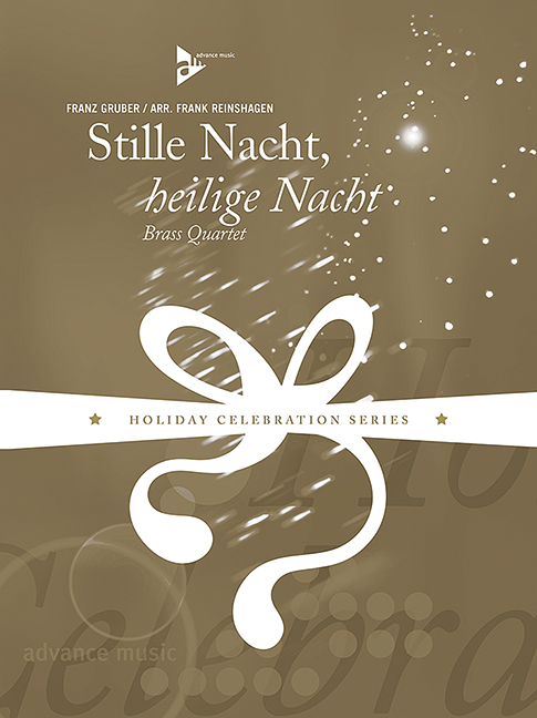 Stille Nacht  für Blechbläserquartett  Partitur und Stimmen