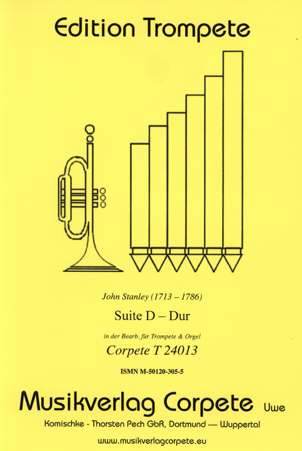 Suite D-Dur für Trompete und Orgel    