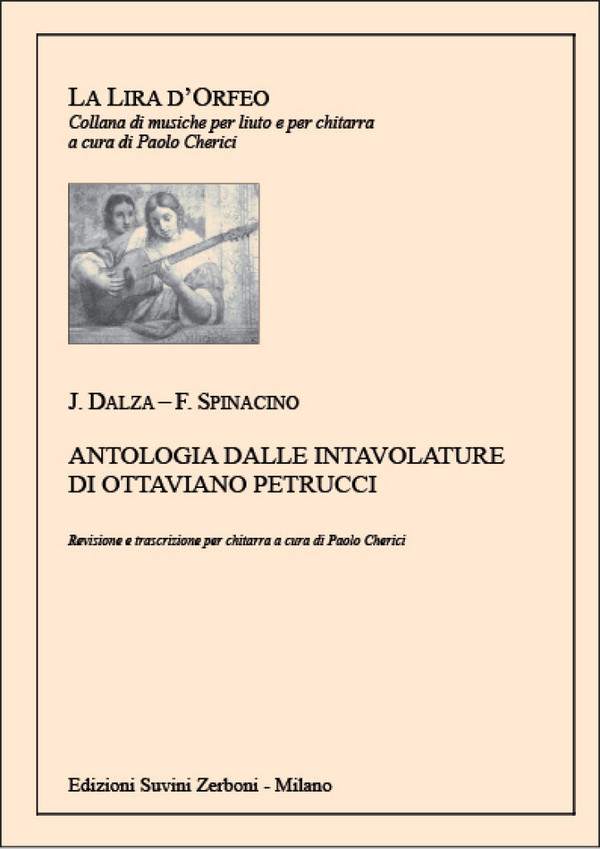 Antologia delle intavolature di Ottaviano Petrucci   per chitarra  