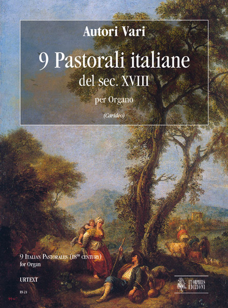9 pastorali italiane del sec.XVIII  per organo  