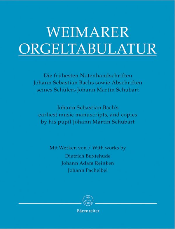 Weimarer Orgeltabulatur&nbsp;&nbsp;&nbsp;&nbsp;
