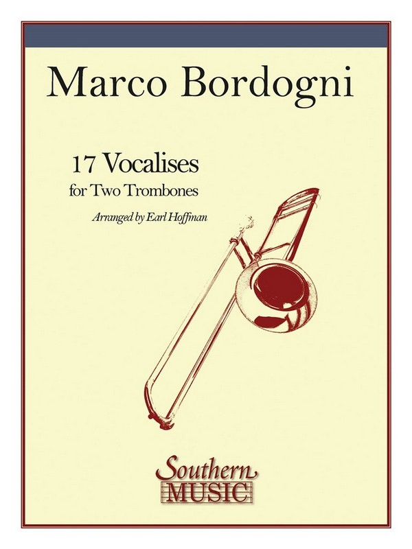 17 Vocalices for 2 trombones  score  