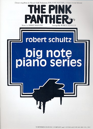 The Pink Panther: for big note piano    