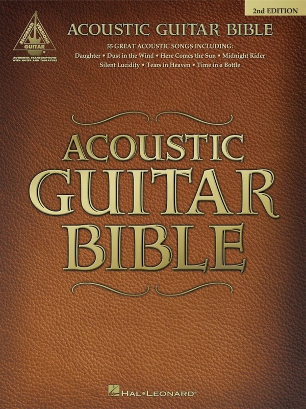 Acoustic Guitar Bible&nbsp;&nbsp;songbook vocal/guitar/tab&nbsp;&nbsp;recorded versions