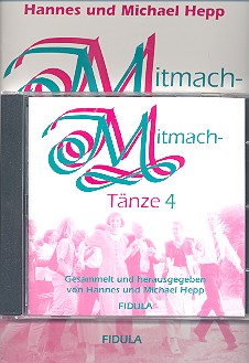 Mitmachtänze Band 4 Set&nbsp;&nbsp;(Tanzbeschreibungen +CD)&nbsp;&nbsp;
