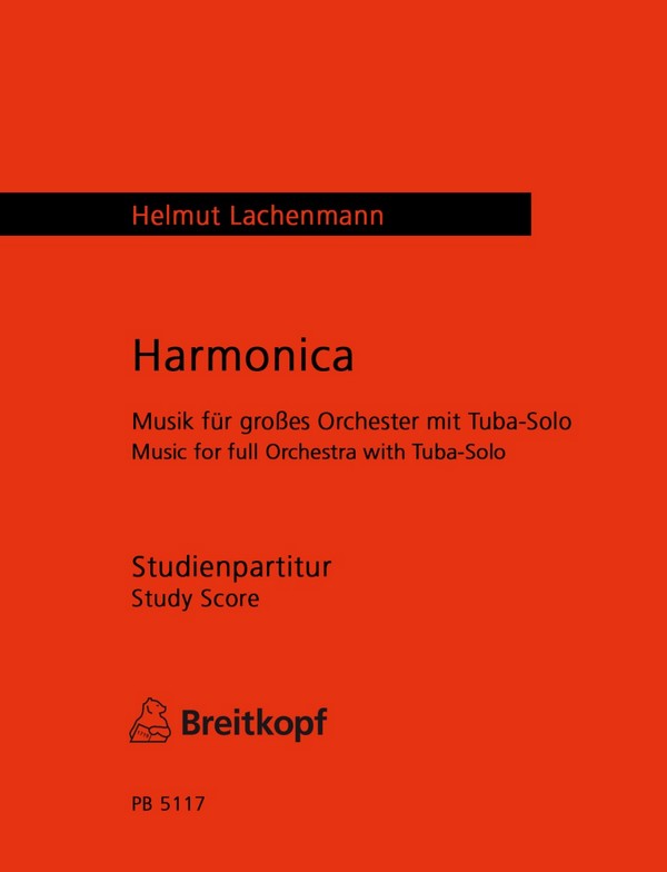 Harmonica&nbsp;&nbsp;für Tuba und Orchester&nbsp;&nbsp;Studienpartitur