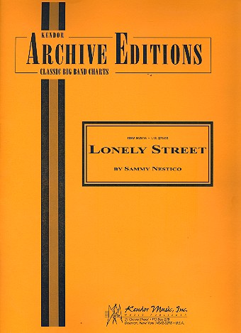 Lonely Street: for big band  conductor and parts  Verlagskopie
