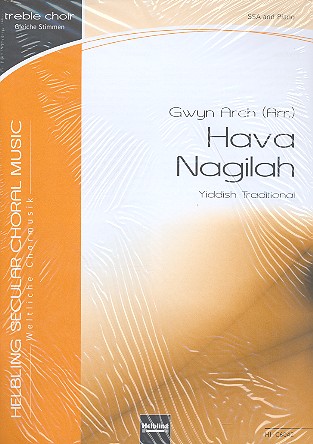 Hava Nagilah für Frauenchor&nbsp;&nbsp;und Klavier&nbsp;&nbsp;Partitur