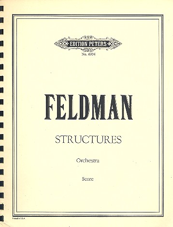 Structures&nbsp;&nbsp;for orchestra&nbsp;&nbsp;Score