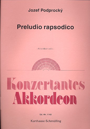 Preludio rapsodico&nbsp;&nbsp;für Akkordeon&nbsp;&nbsp;