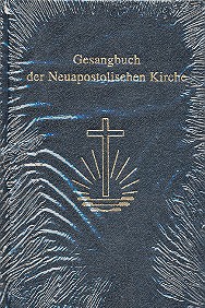 Gesangbuch der Neuapostolischen Kirche  Ausgabe 2004  12x17cm Kunstleder schwarz