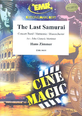 The last Samurai: für Blasorchester  Partitur und Stimmen  