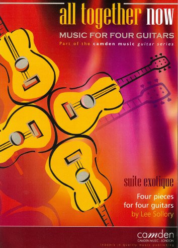 Suite exotique&nbsp;&nbsp;pour 4 guitares&nbsp;&nbsp;partition