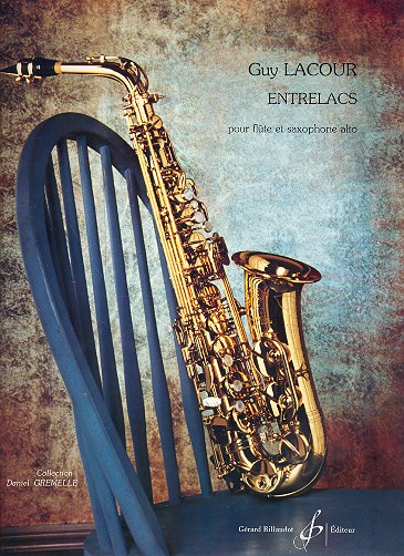Entrelacs pour flute et saxophone alto&nbsp;&nbsp;partition&nbsp;&nbsp;