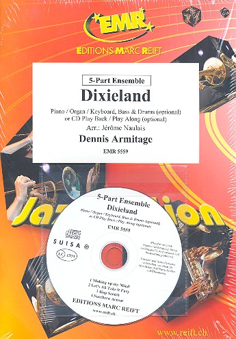 Dixieland (+CD)  for flexible ensemble (keyboard, guitar drums ad lib)  score and parts
