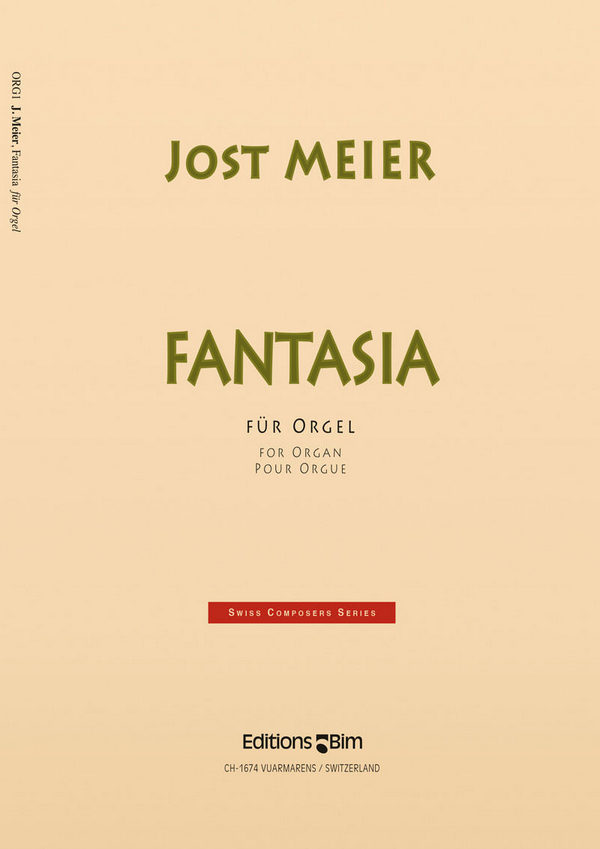 Fantasia&nbsp;&nbsp;für Orgel&nbsp;&nbsp;