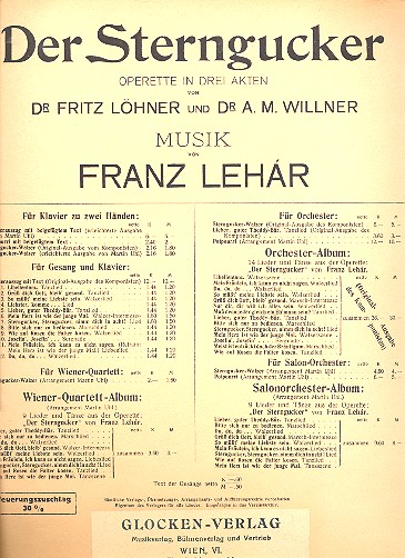 Sterngucker-Walzer&nbsp;&nbsp;für Klavier&nbsp;&nbsp;