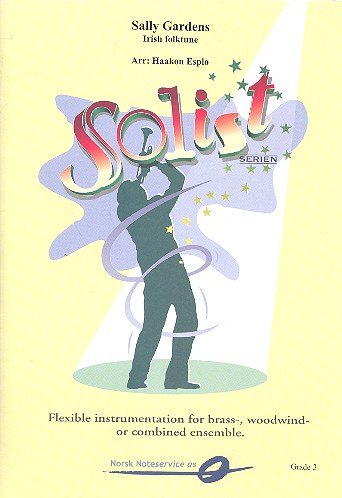 Sally Gardens: für Blasorchester  Partitur und Stimmen  