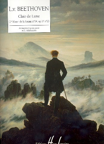 Clair de lune op.27,2&nbsp;&nbsp;pour piano (facile)&nbsp;&nbsp;