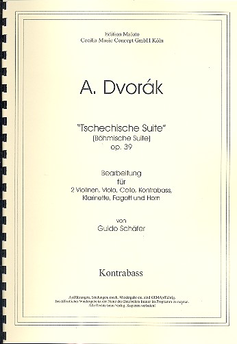 Tschechische Suite op.39 für 2 Violinen,