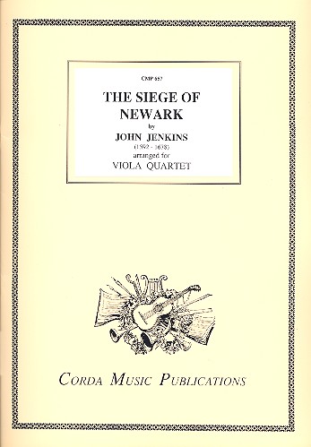 The Siege of Newark for 4 violas  score and parts  