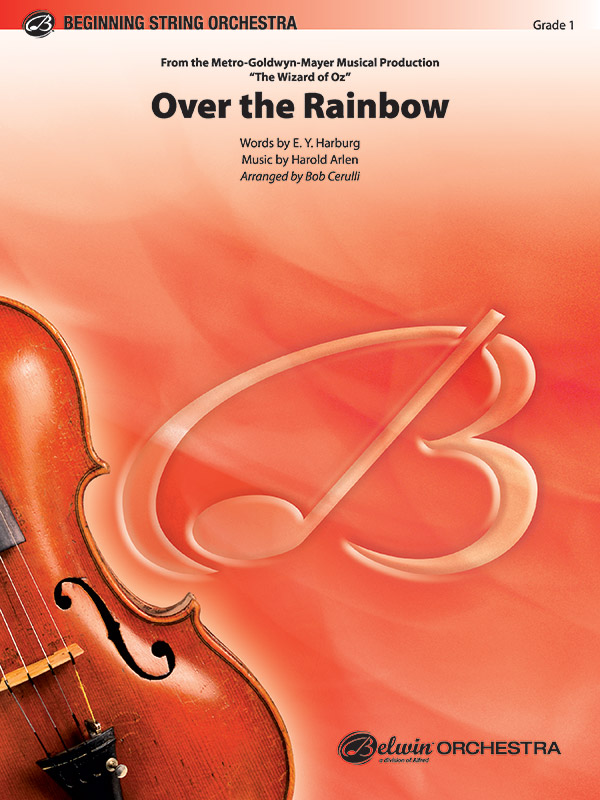 Over the Rainbow for string orchestra  score and parts (10-5-5-5)  