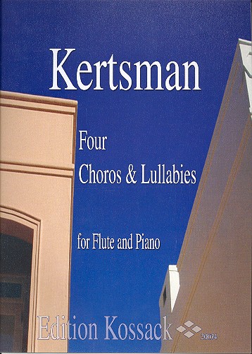 4 Choros and Lullabies for flute and piano    